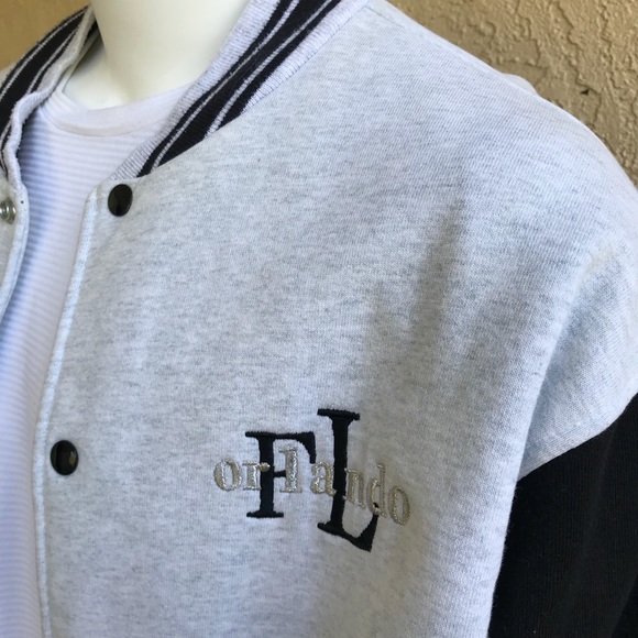 Vintage cotton bomber sweater! - Picture 2 of 3