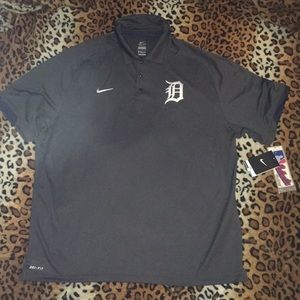 Nike MLB Detroit Men’s XL Polo Dri-Fit Shirt