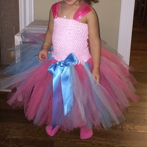 Trolls Tutu Outfit for 2nd Birthday!