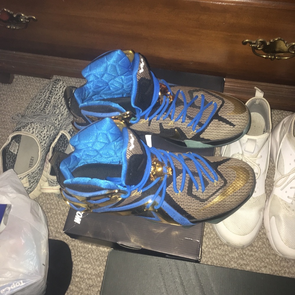 Lebron 12 elites Nike id customs