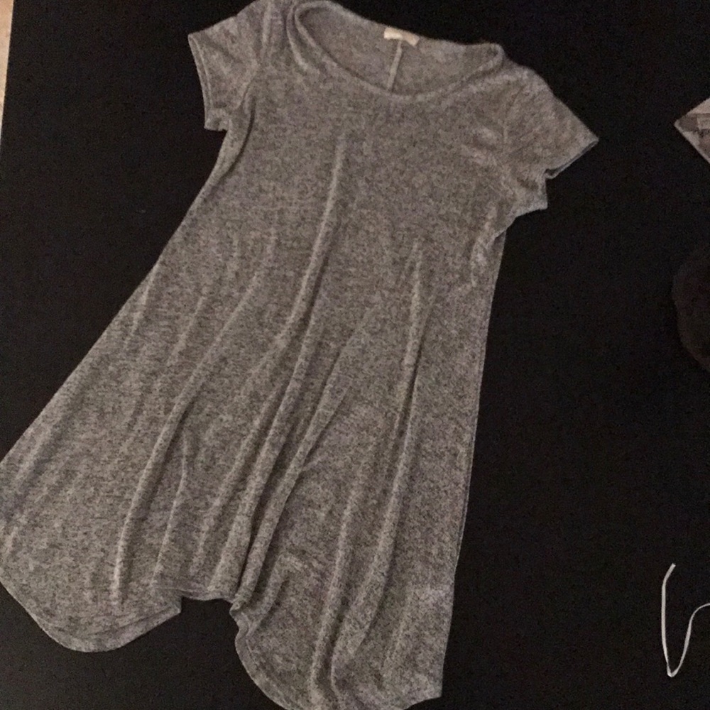 Heather grey tunic