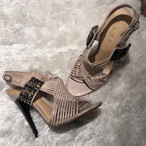 L.A.M.B. Heels beautiful details