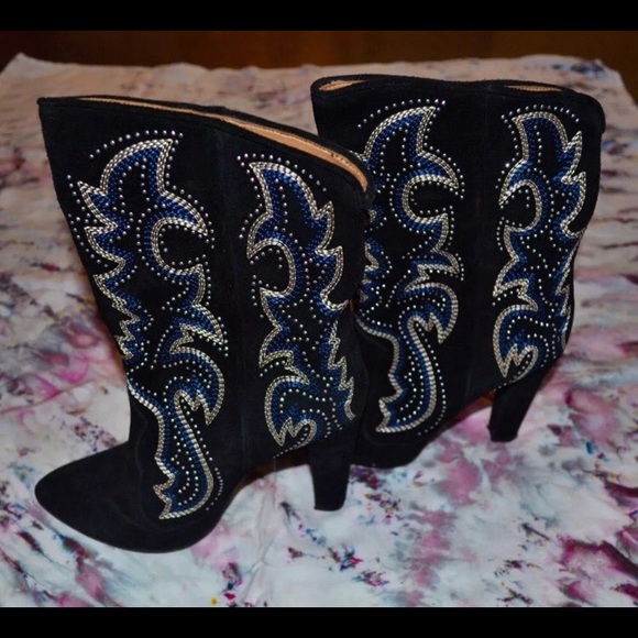 SOLD Suede Zara Booties - Picture 3 of 4