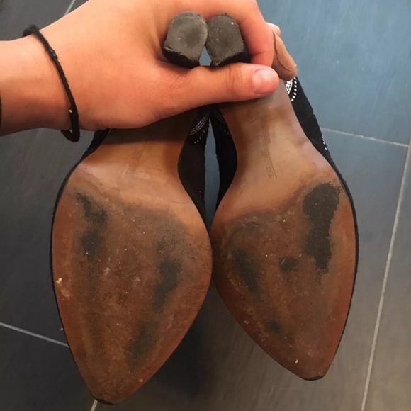 SOLD Suede Zara Booties - Picture 4 of 4