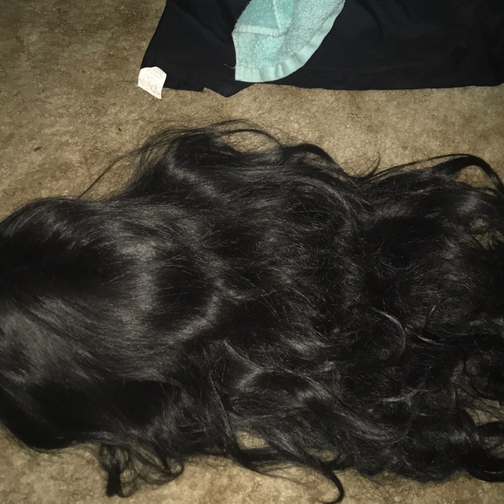 Black wig from everyday wigs