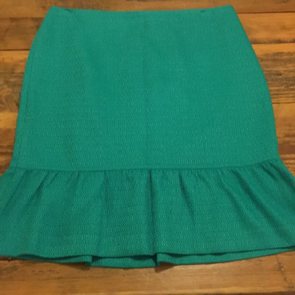 Turquoise Skirt