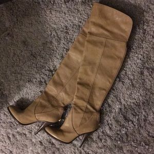 BCBG Max Azria over the knee boots