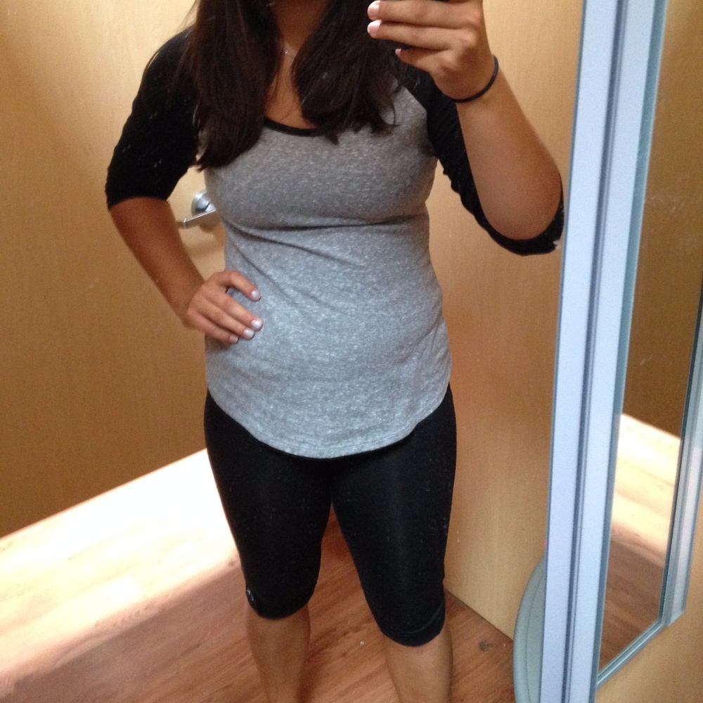 No Boundaries 3/4 sleeve top