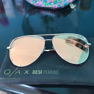 GOLD quay sunglasses