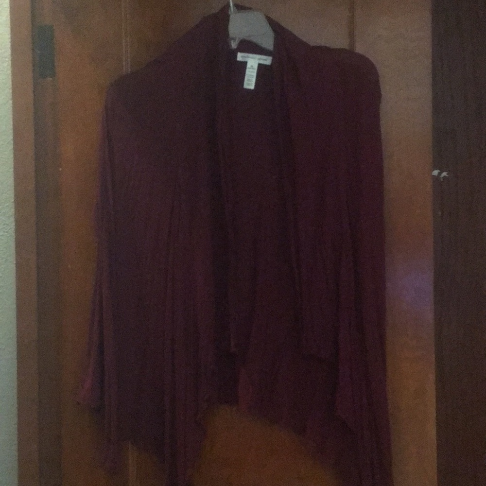 Maroon Cardigan