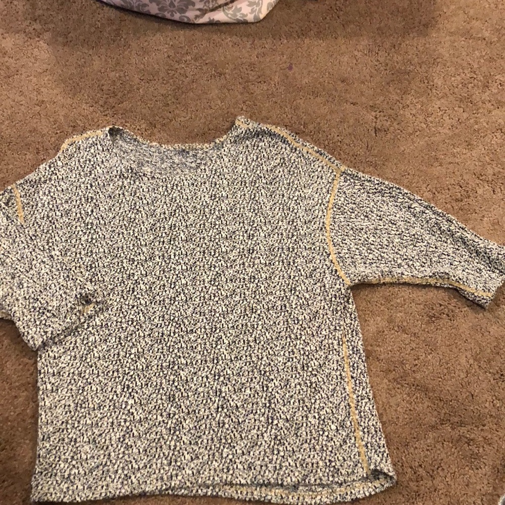 Dolman sleeve oversized sweater