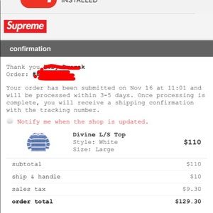 Supreme Divine LS Top