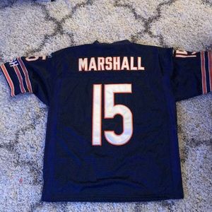 Brandon Marshall blue Reebok Chicago Bears jersey