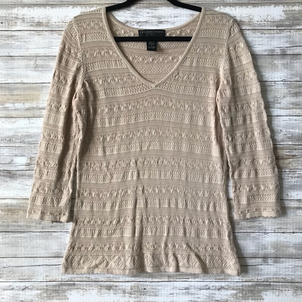 ✨5 for $20✨ cream knit blouse