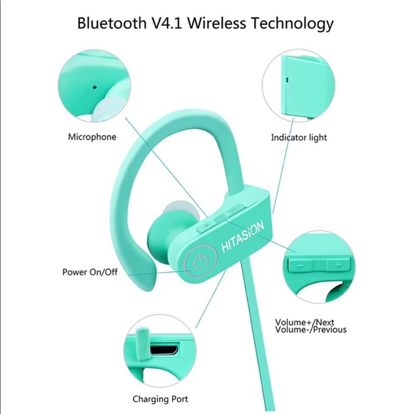 Bluetooth Best Wireless Sports Earphones - Picture 3 of 7