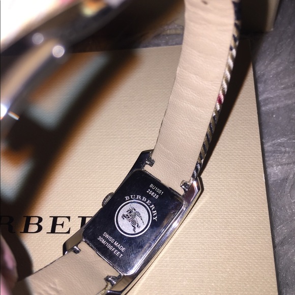 Burberry Nova Check Strap Fabric Band Watch main image 5