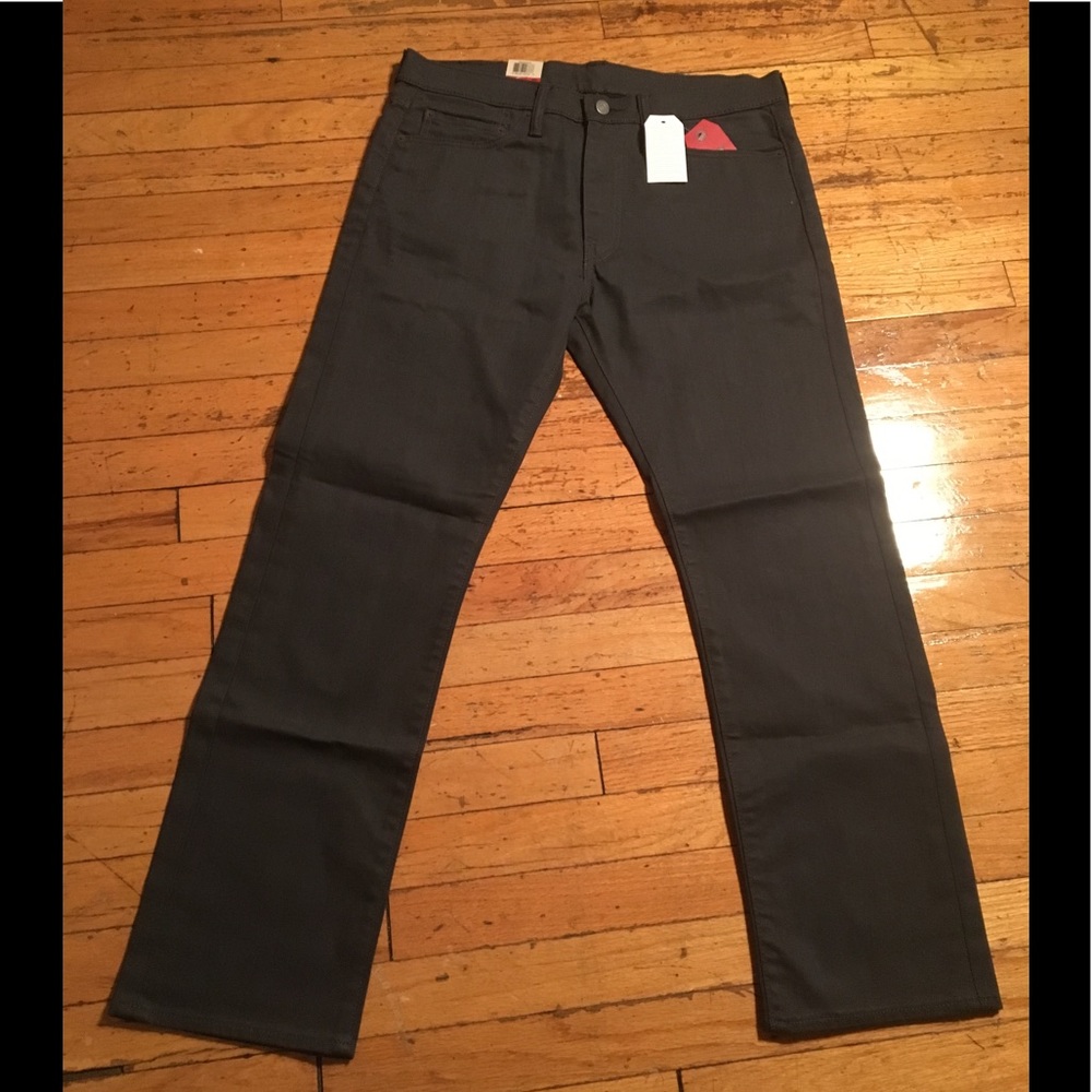 Men’s Grey Levi 513 Jeans 34 30