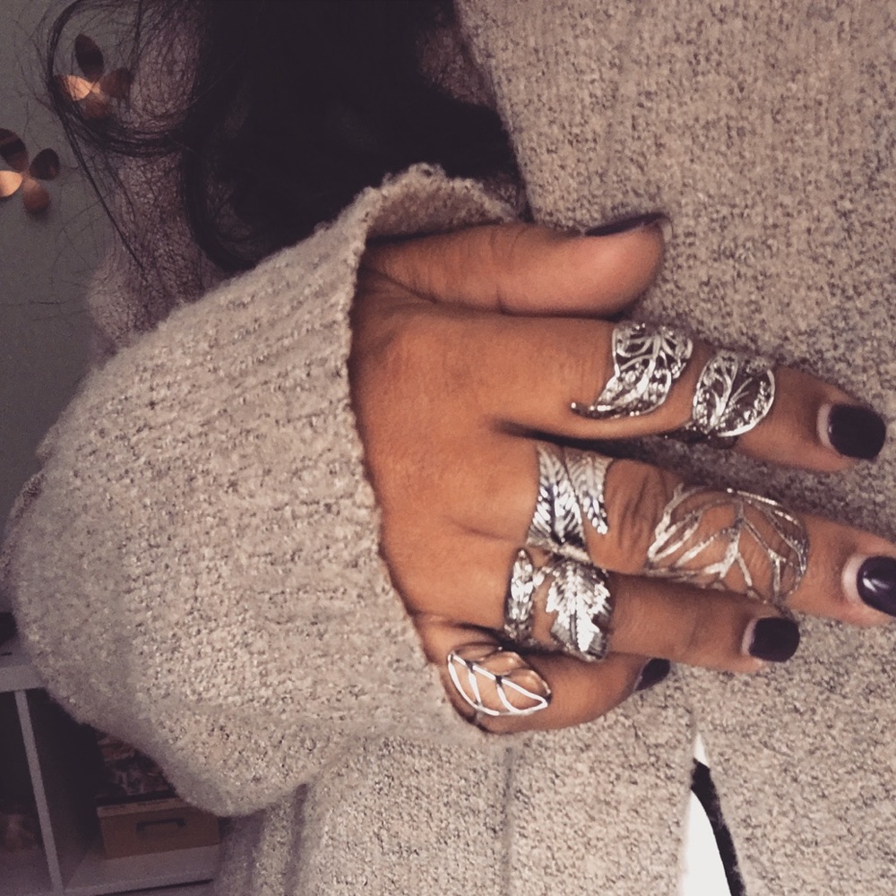 Wunderlust Ring Set Silver