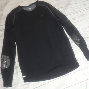 Nike men's dri Fit long sleeve black t shirt