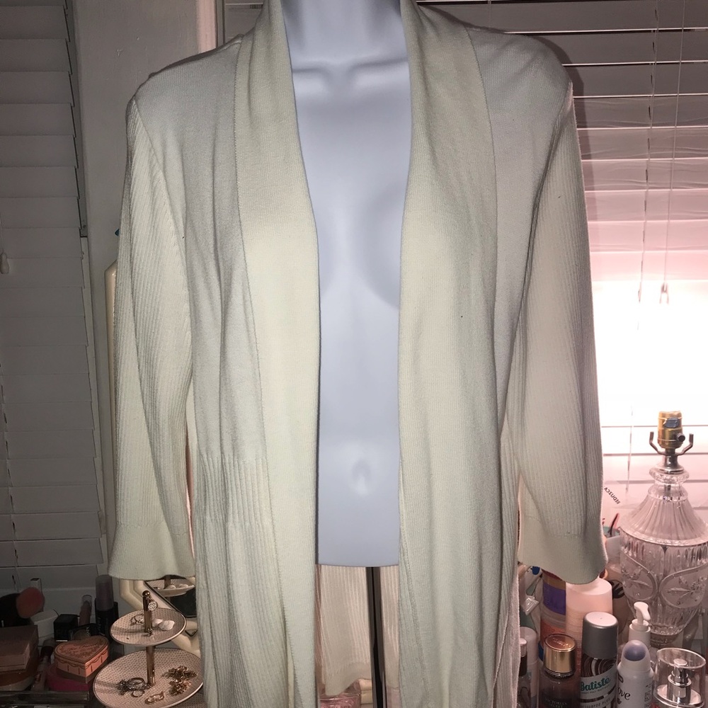 Off white cardigan