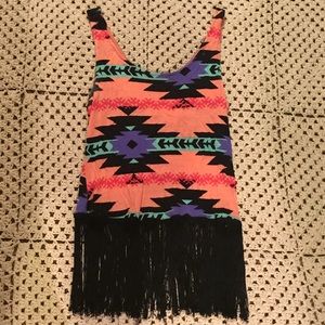 Fringe Tank Top
