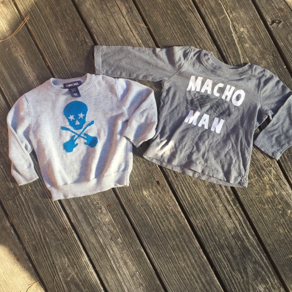 Bundle-size 18 Months winter tops