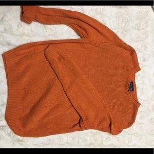 Orange Club Room Sweater