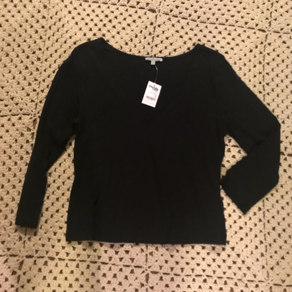 VNeck Crop Top