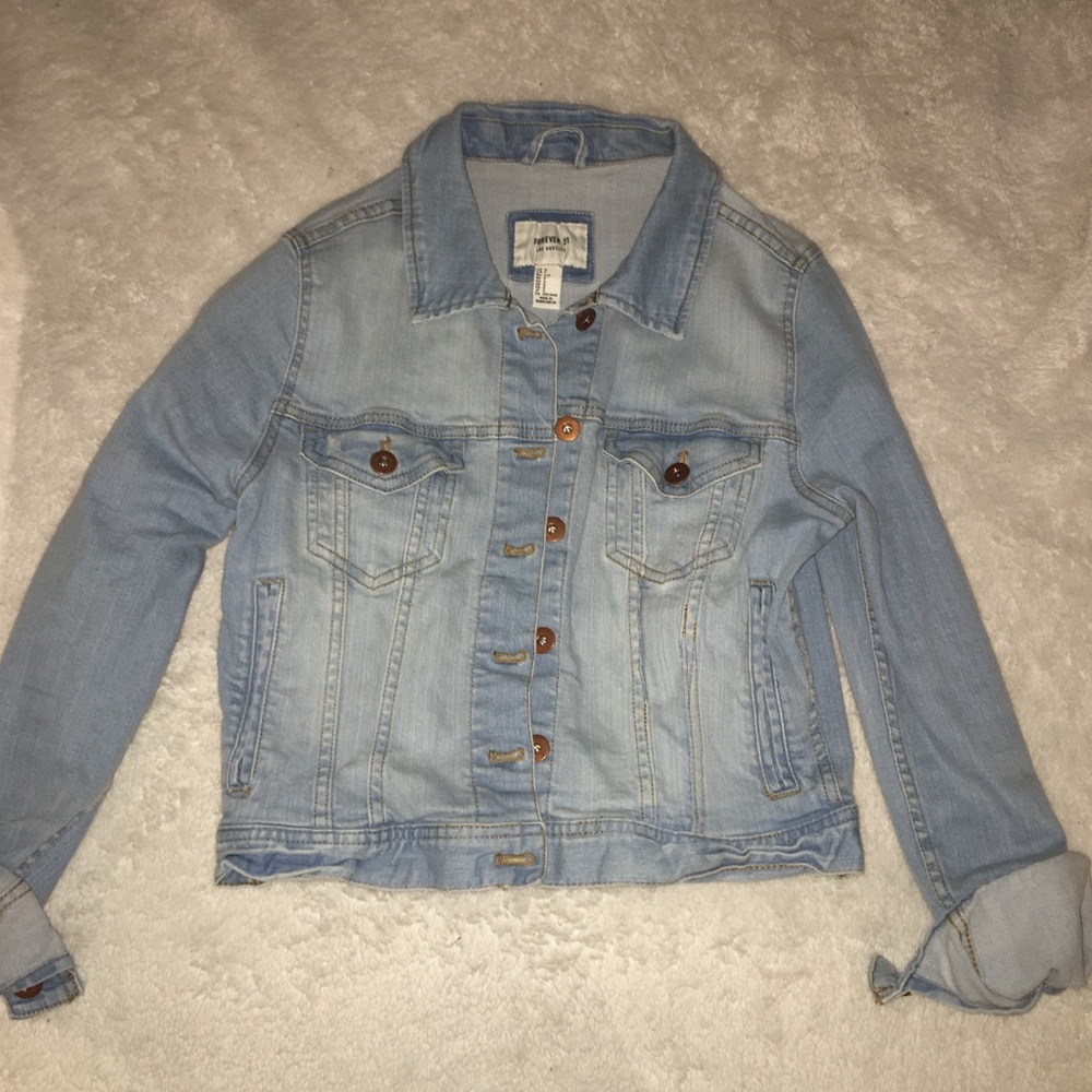 forever 21 jean jacket