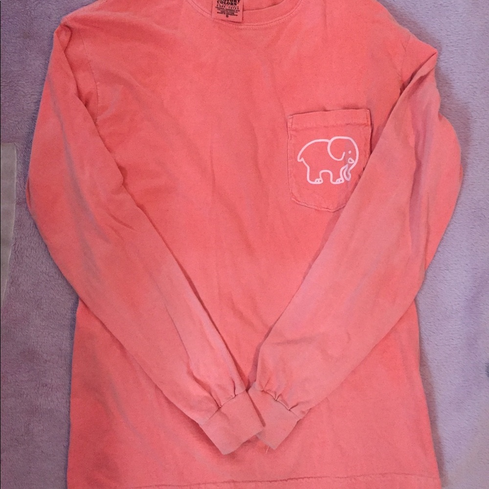Ivory Ella coral long sleeve