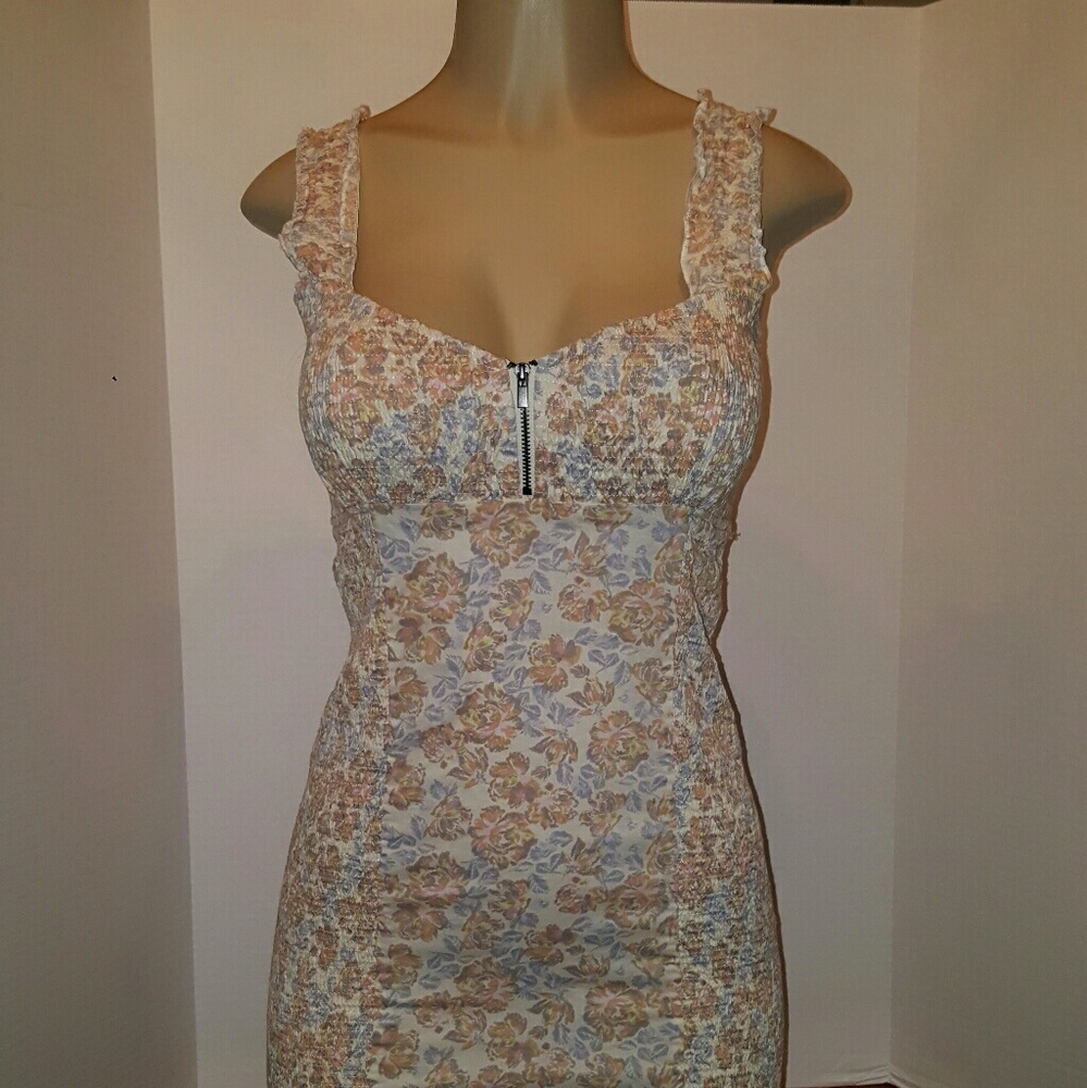 Gorgeous Free People Stretch Dress Sz sm