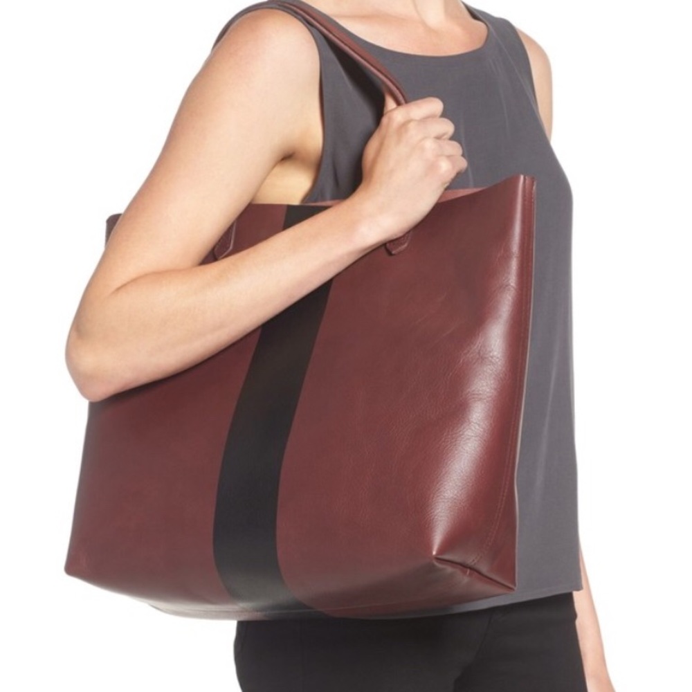 NWT Madewell paint strip transport tote