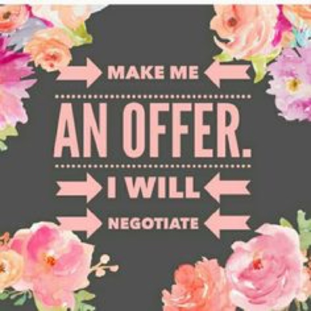 All reasonable offers will be considered