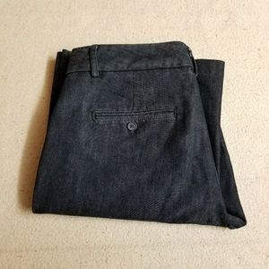 Express Editor Dark Wash Jeans Size 8