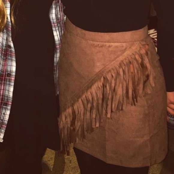 Fringe Skirt - Picture 3 of 4