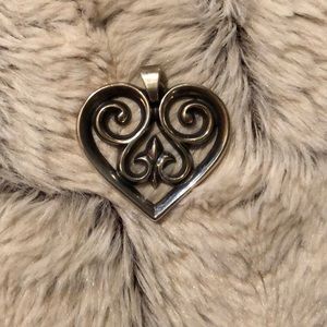 James Avery French Heart Pendant (original size)