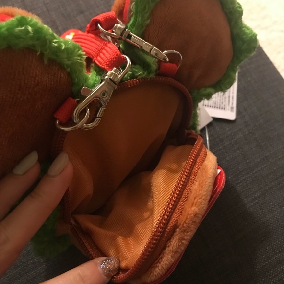 BNWT Tokyo Disney Hamburger Purse - Picture 3 of 5
