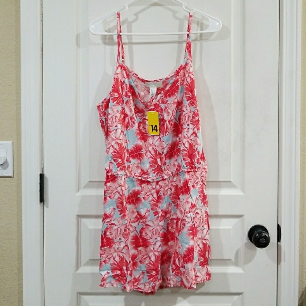 Forever 21 Plus Size Tropical Romper