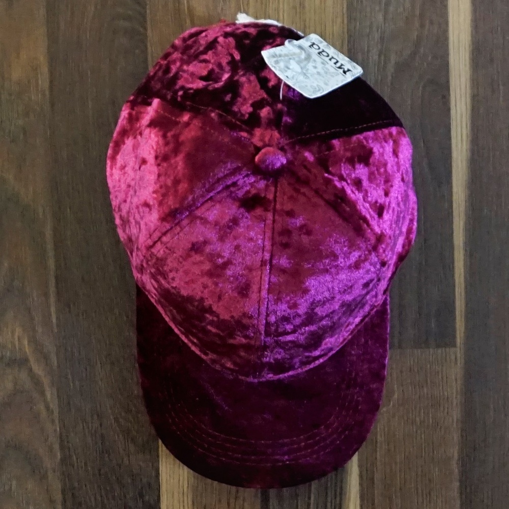 Crushed Velvet Baseball Cap