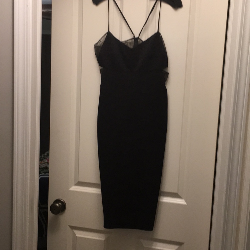 Naom Hanoch little black cocktail dress