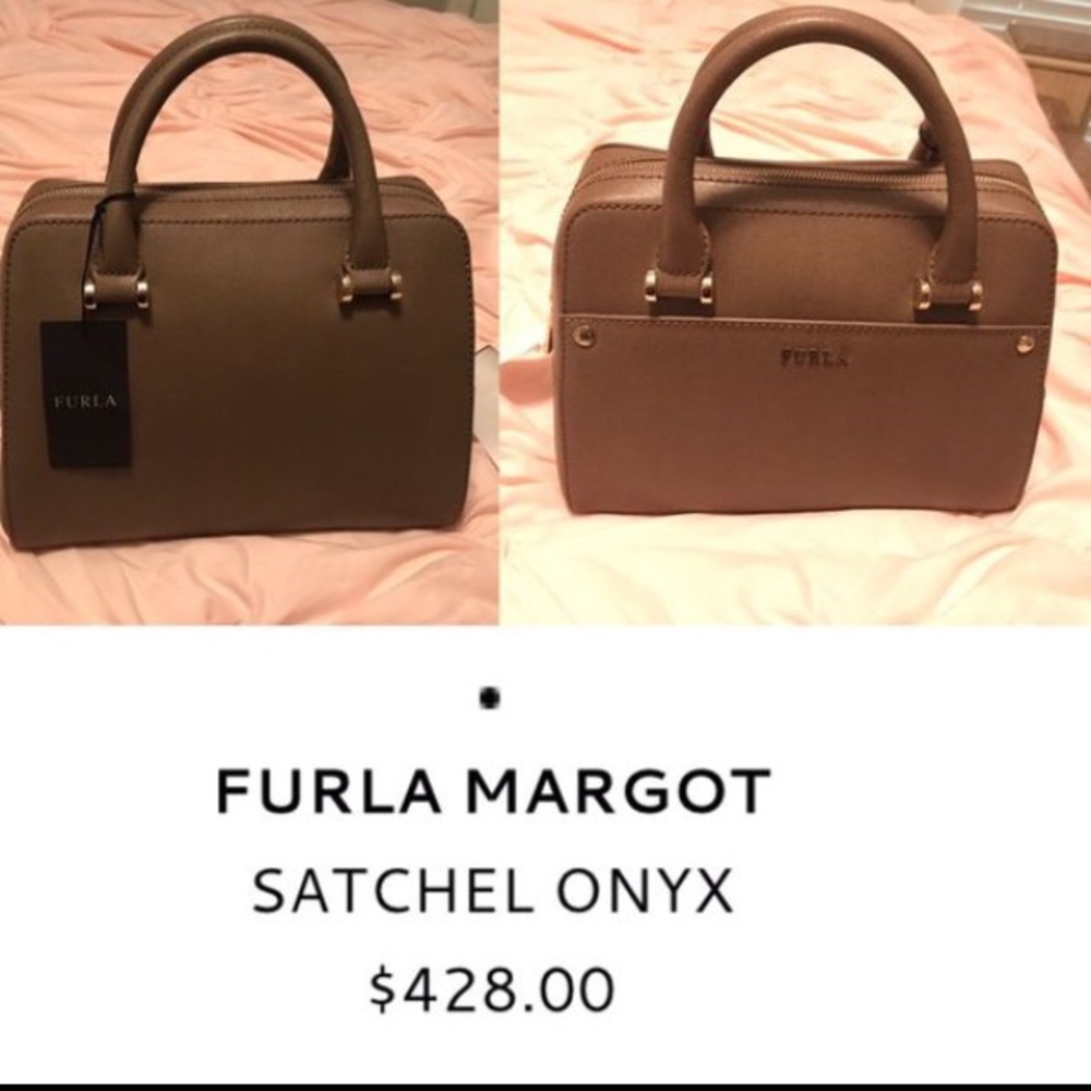 FURLA Margot Satchel Handbag!LIKE NEW!U will LOVE
