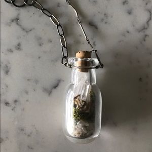 Anthropologie terrarium necklace