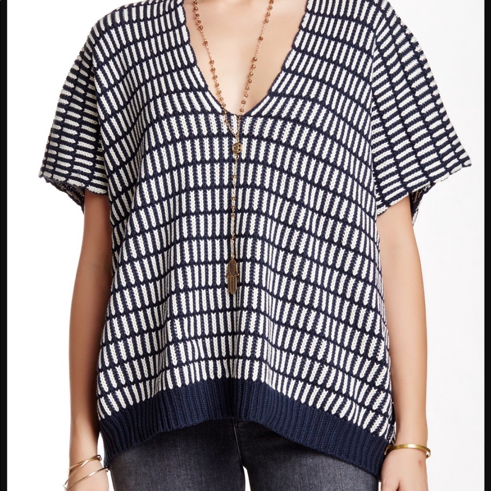 Free People Something Special Back Zip Sweater