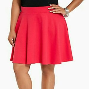 Red skater skirt❤💗