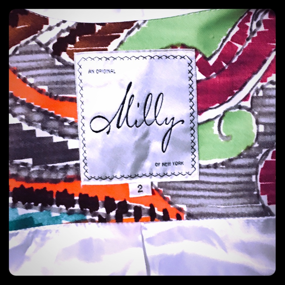 Original Milly of NY White Blazer/Jacket