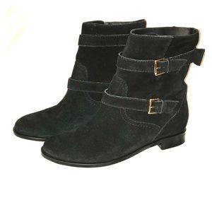 ❌SOLD❌ KATE SPADE Sabina Black Suede Ankle Boot
