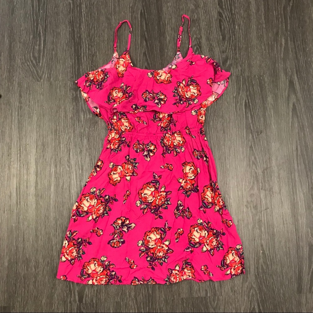 Pink summer dress