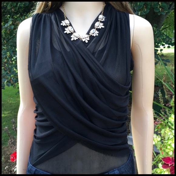 Crossover Mesh Bodysuit - Picture 7 of 7