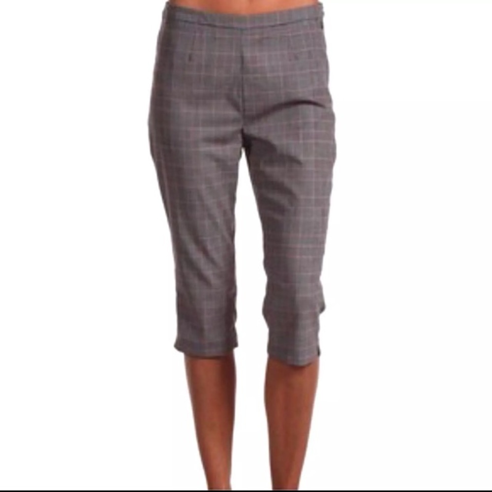 NWT Fred Perry x Amy Winehouse Plaid Capri Pants
