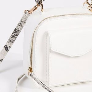 Free People Mini white bag